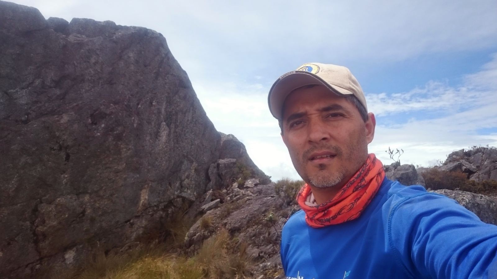 De nuevo en la cima, después del desvío.