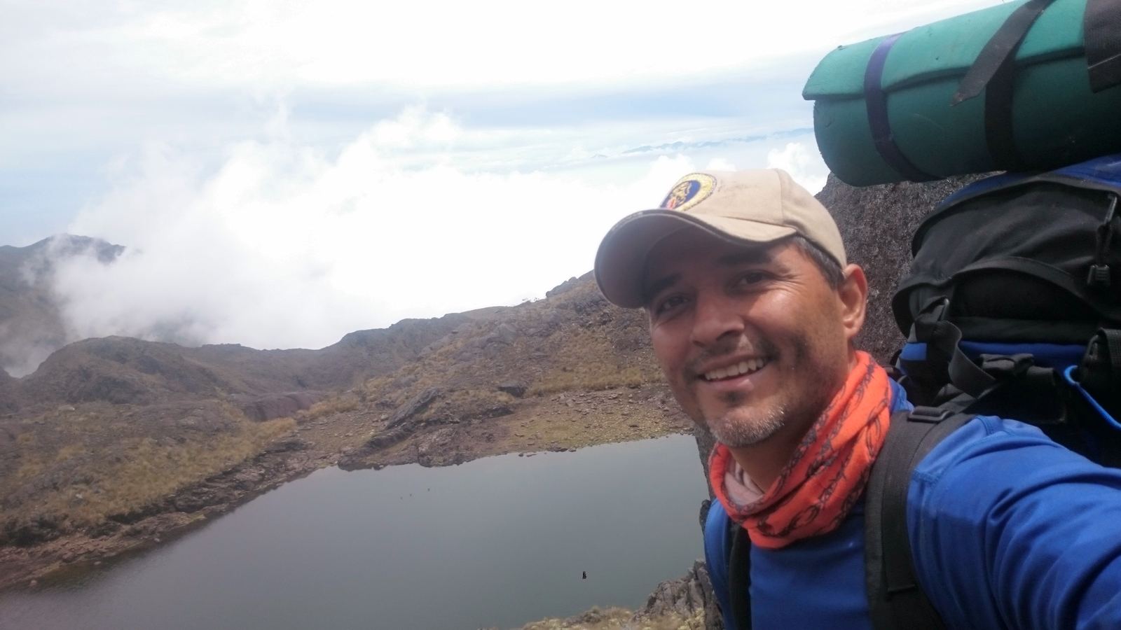 Llegando al valle de las seis lagunas.